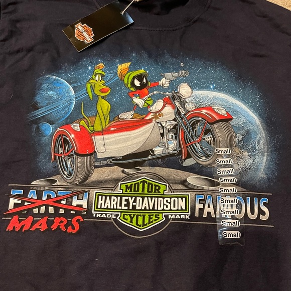 Nwt Looney Tunes Harley Davidson Tshirt 